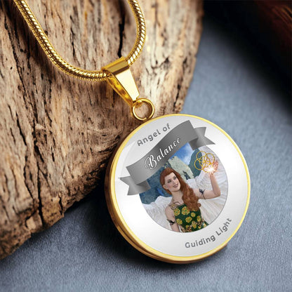 Balance - Guardian Angel Affirmation Necklace - More Than CharmsMore Than Charms