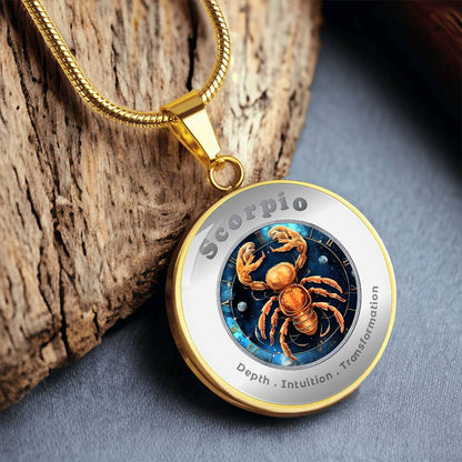 Scorpio - Affirmation Necklace - More Than CharmsMore Than Charms