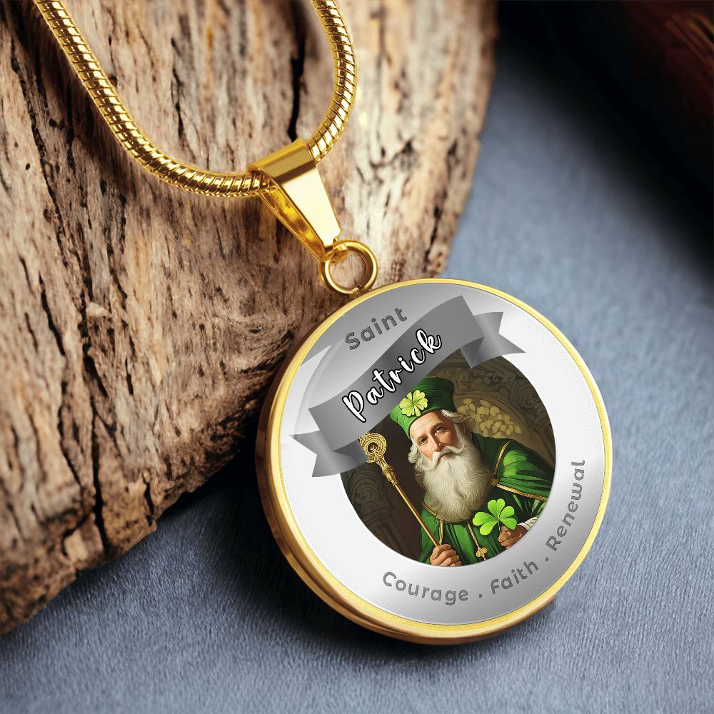 Saint Patrick - Affirmation Necklace - More Than CharmsMore Than Charms