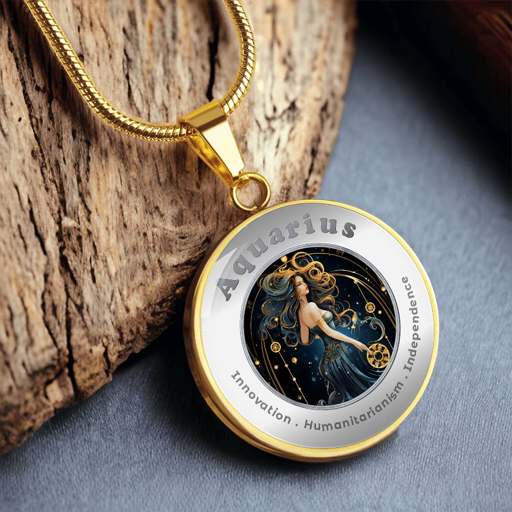 Aquarius - Affirmation Necklace - More Than CharmsMore Than Charms