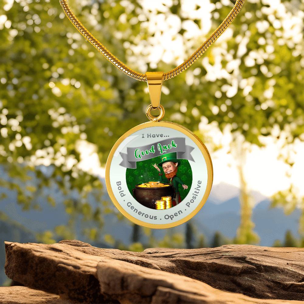 Leprechaun - Affirmation Necklace - More Than CharmsMore Than Charms