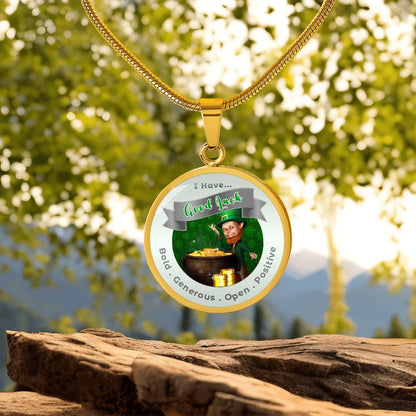 Leprechaun - Affirmation Necklace - More Than CharmsMore Than Charms