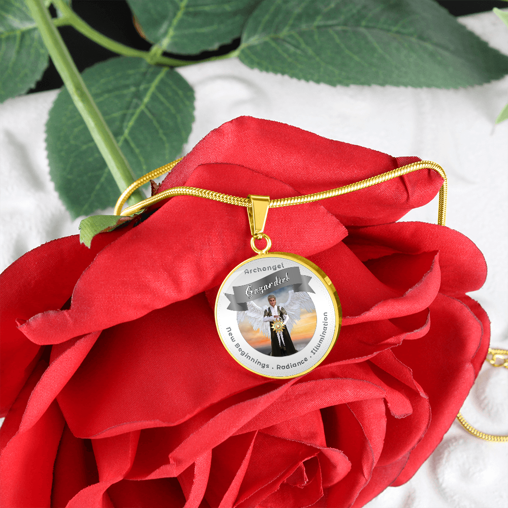 Archangel Gazadiel - Affirmation Necklace For New Beginnings, Radiance & Illumination- More Than CharmsMore Than Charms