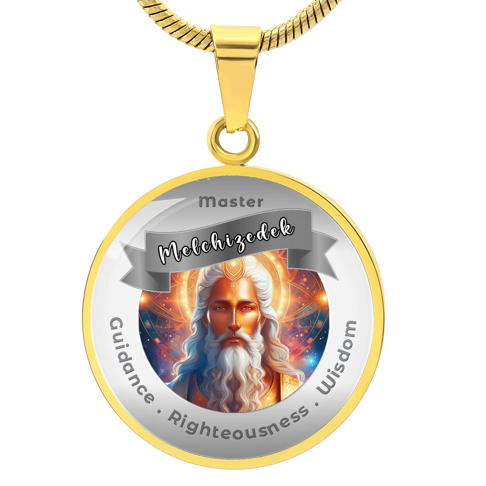 Melchizedek-- Affirmation Necklace For Guidance, Righteousness & Wisdom - More Than CharmsMore Than Charms