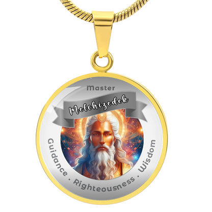 Melchizedek-- Affirmation Necklace For Guidance, Righteousness & Wisdom - More Than CharmsMore Than Charms