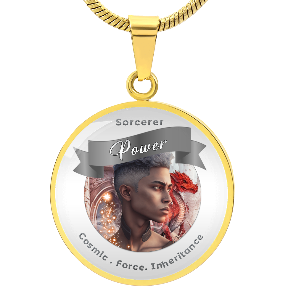 Sorcerer - RPG Fantasy Affirmation Necklace - More Than CharmsMore Than Charms