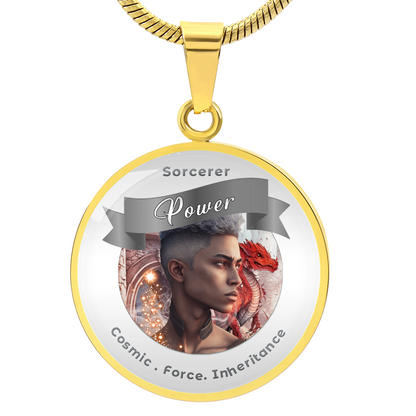 Sorcerer - RPG Fantasy Affirmation Necklace - More Than CharmsMore Than Charms