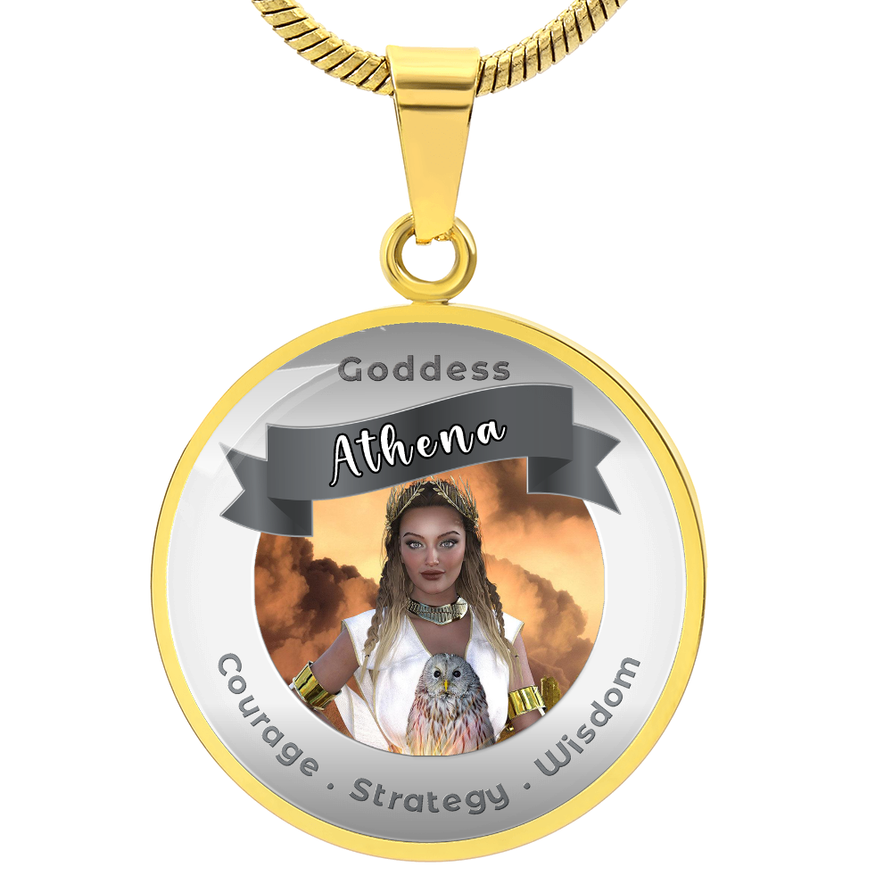 Athena - Affirmation Necklace - More Than CharmsMore Than Charms