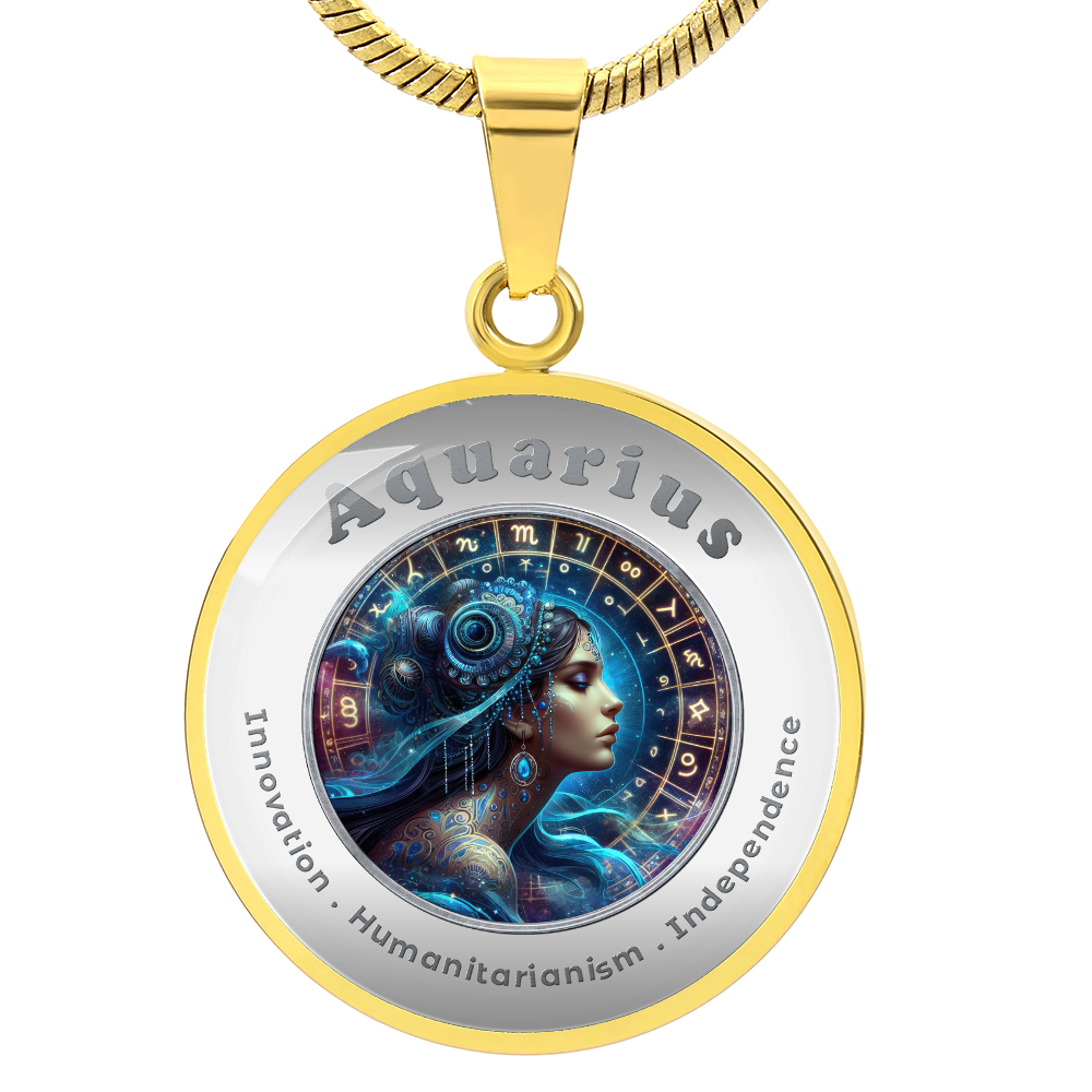 Aquarius - Affirmation Necklace - More Than CharmsMore Than Charms