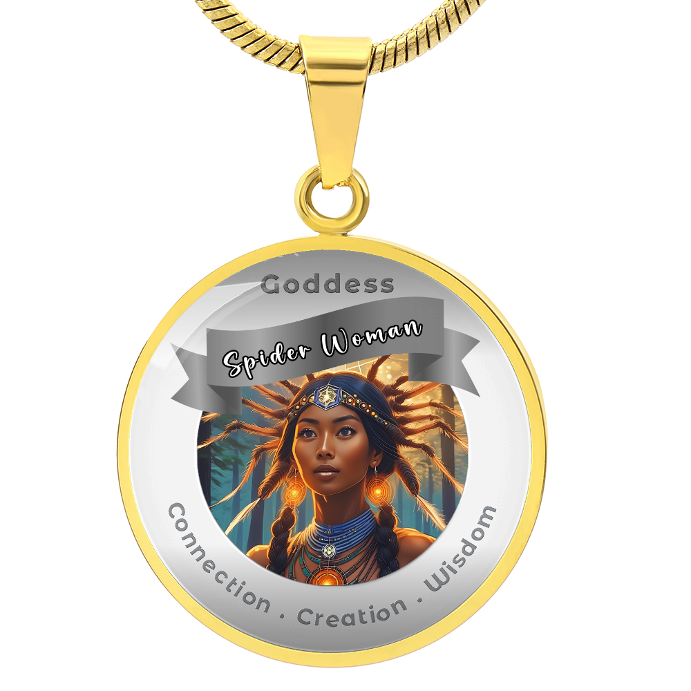 Spider Woman - Affirmation Necklace - More Than CharmsMore Than Charms