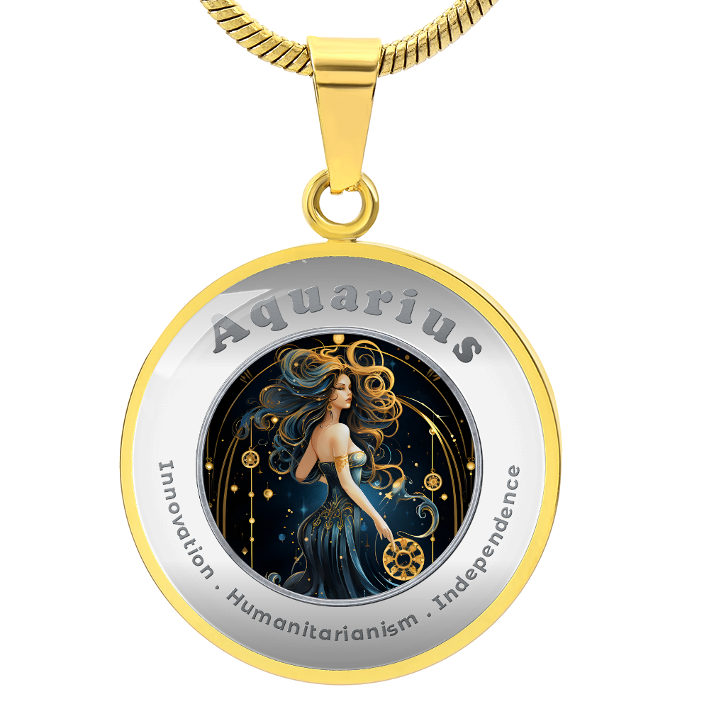 Aquarius - Affirmation Necklace - More Than CharmsMore Than Charms
