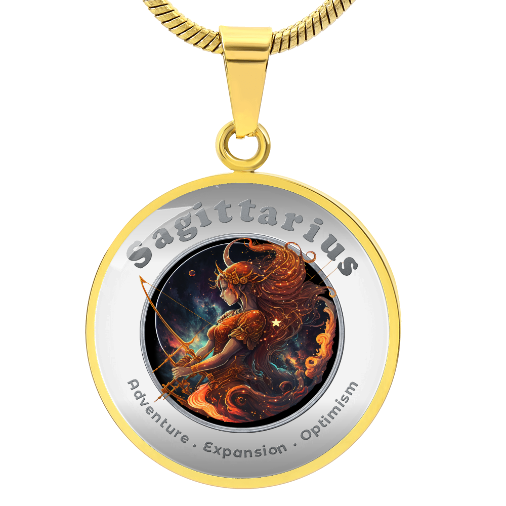 Sagittarius - Affirmation Necklace - More Than CharmsMore Than Charms