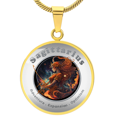 Sagittarius - Affirmation Necklace - More Than CharmsMore Than Charms