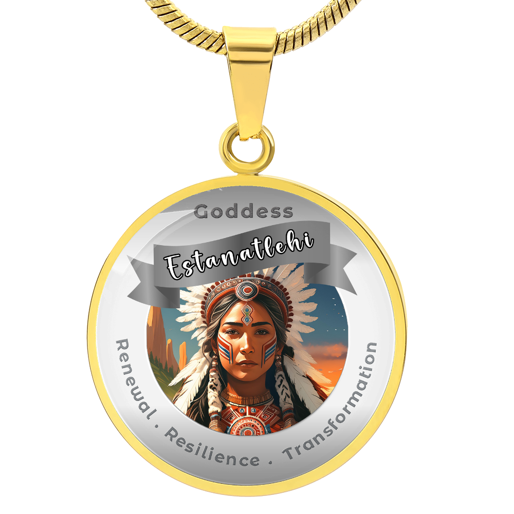 Goddess Estanatlehi - Affirmation Necklace - More Than CharmsMore Than Charms