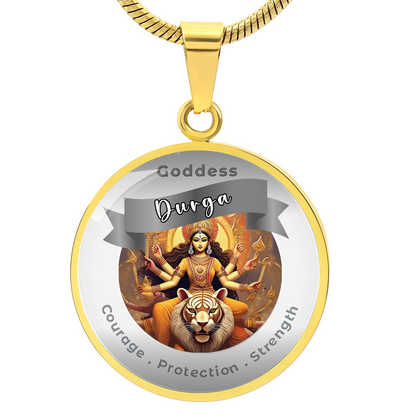 Durga - Affirmation Necklace - More Than CharmsMore Than Charms
