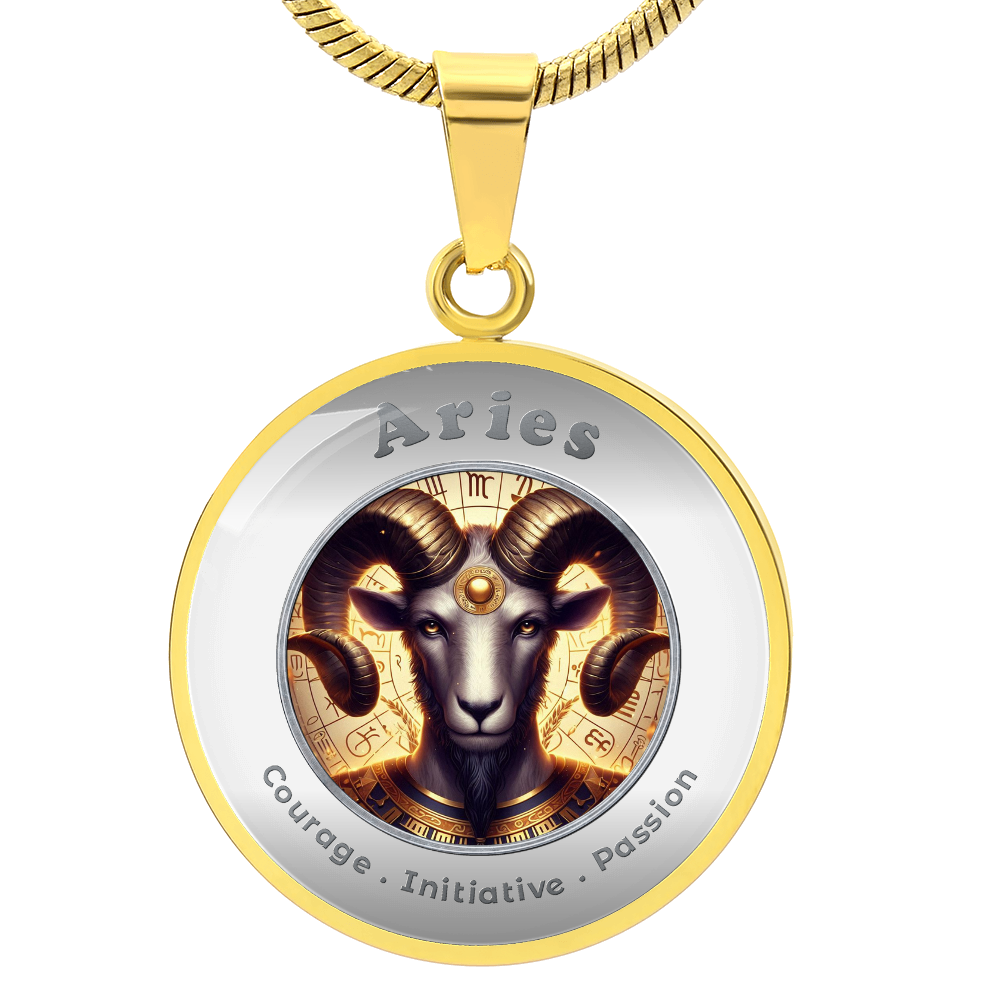 Aries - Affirmation Necklace - More Than CharmsMore Than Charms