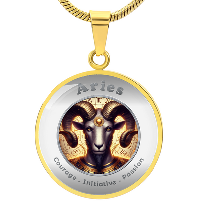 Aries - Affirmation Necklace - More Than CharmsMore Than Charms