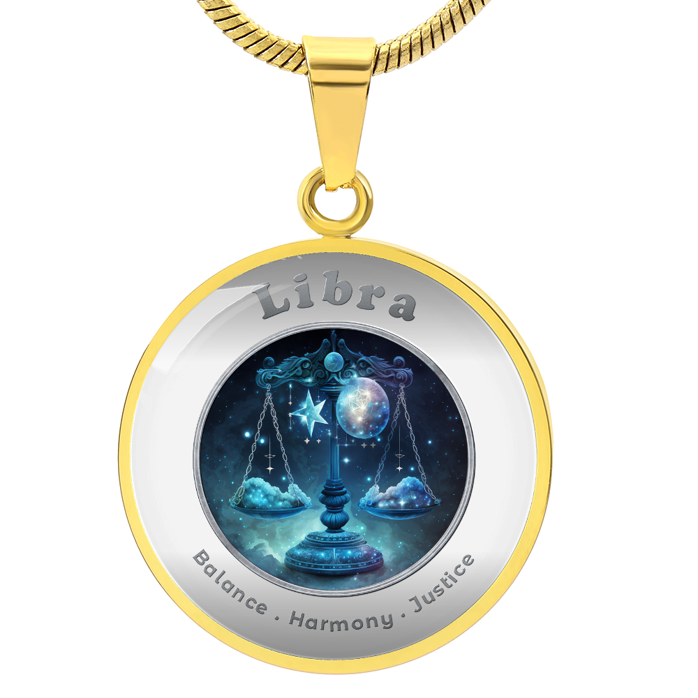 Libra- Affirmation Necklace - More Than CharmsMore Than Charms