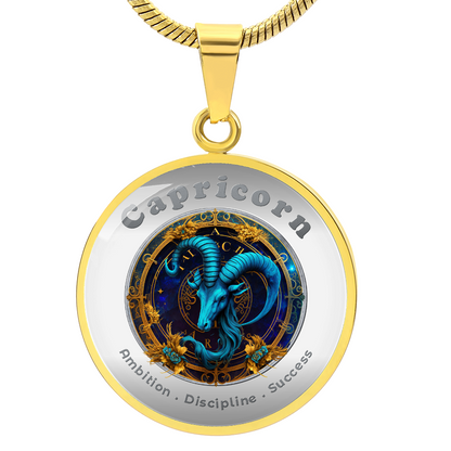 Capricorn - Affirmation Necklace - More Than CharmsMore Than Charms