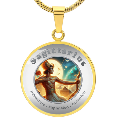 Sagittarius - Affirmation Necklace - More Than CharmsMore Than Charms