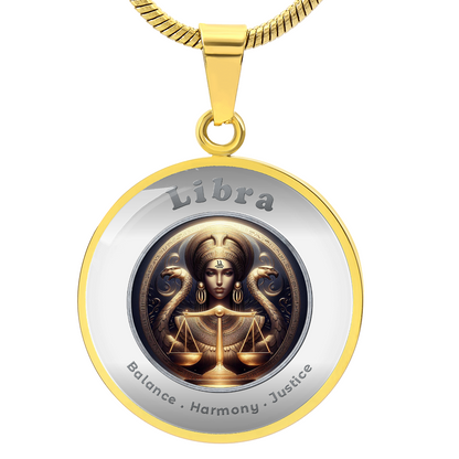 Libra- Affirmation Necklace - More Than CharmsMore Than Charms