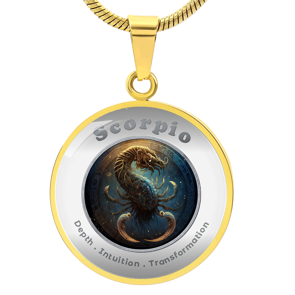 Scorpio - Affirmation Necklace - More Than CharmsMore Than Charms