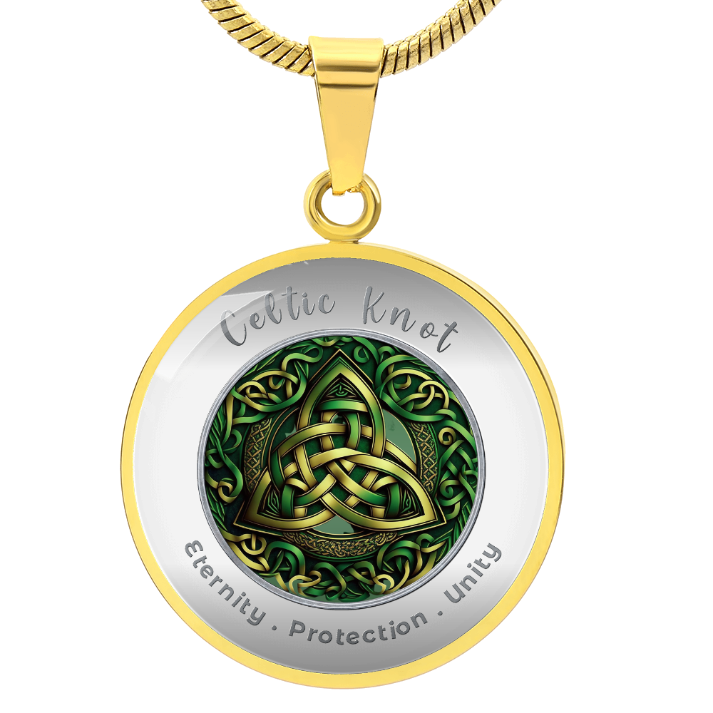 Celtic Knot - Eternity Unity Protection - Affirmation Necklace - More Than CharmsMore Than Charms