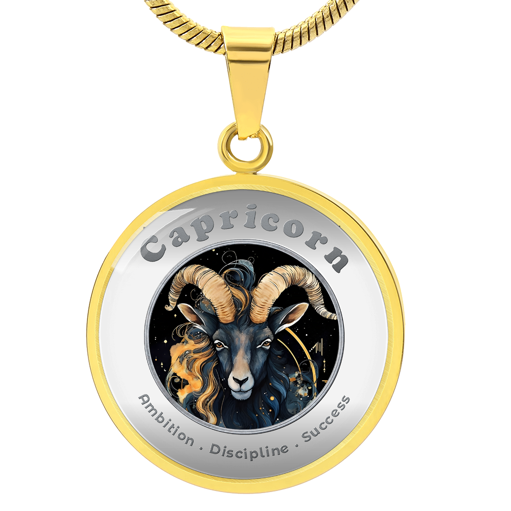 Capricorn - Affirmation Necklace - More Than CharmsMore Than Charms