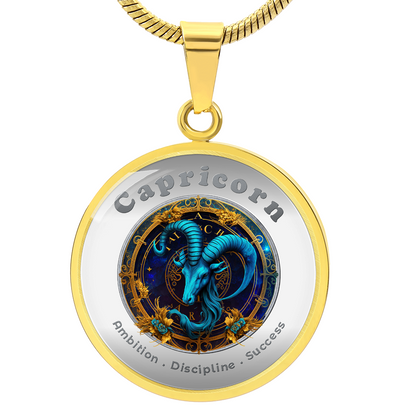 Capricorn - Affirmation Necklace - More Than CharmsMore Than Charms