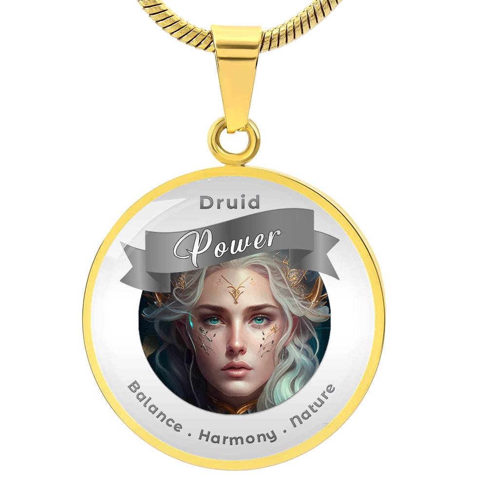 Druid - RPG Fantasy Affirmation Necklace - More Than CharmsMore Than Charms