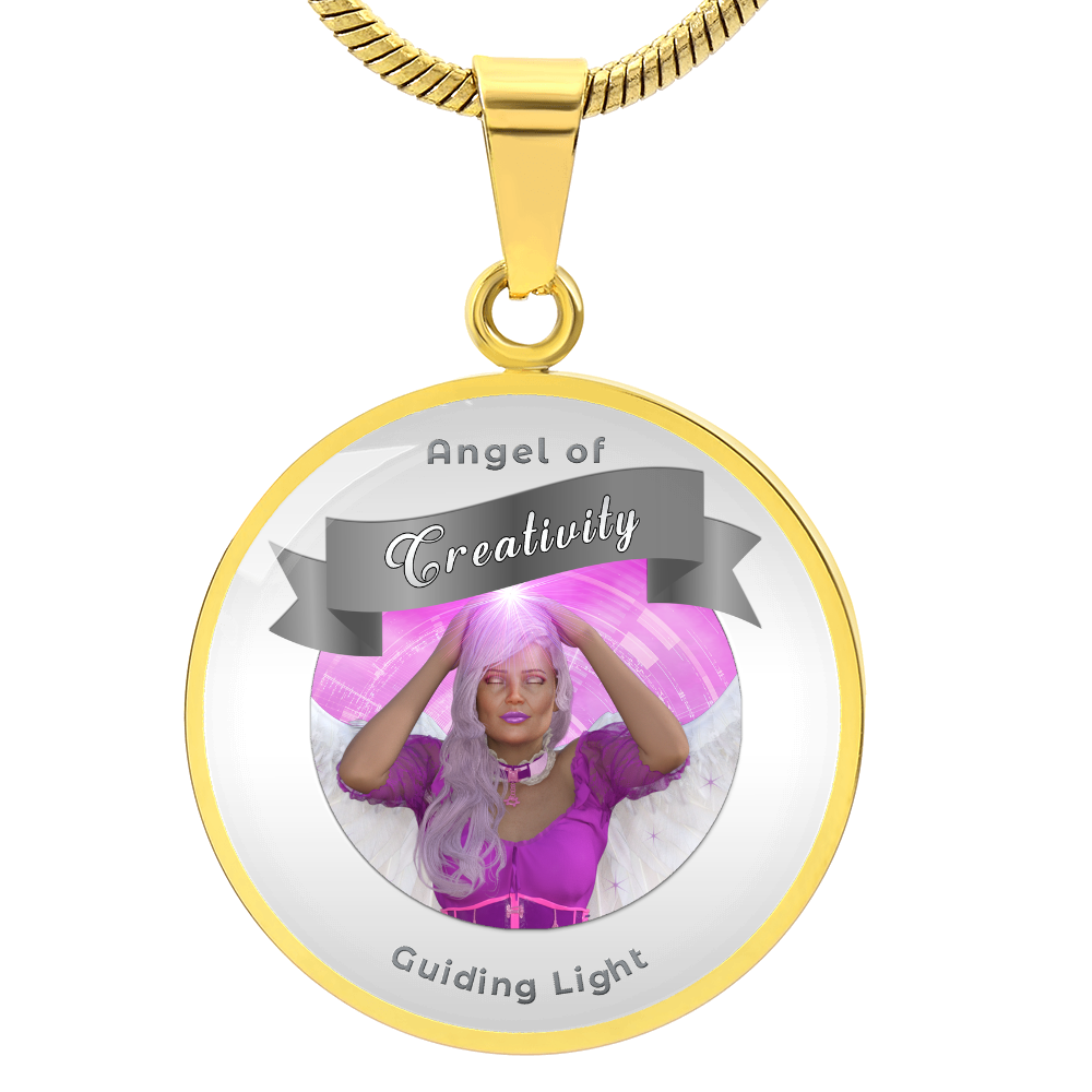 Creativity - Guardian Angel Affirmation Necklace - More Than CharmsMore Than Charms