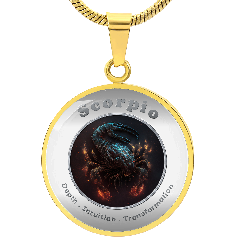 Scorpio - Affirmation Necklace - More Than CharmsMore Than Charms