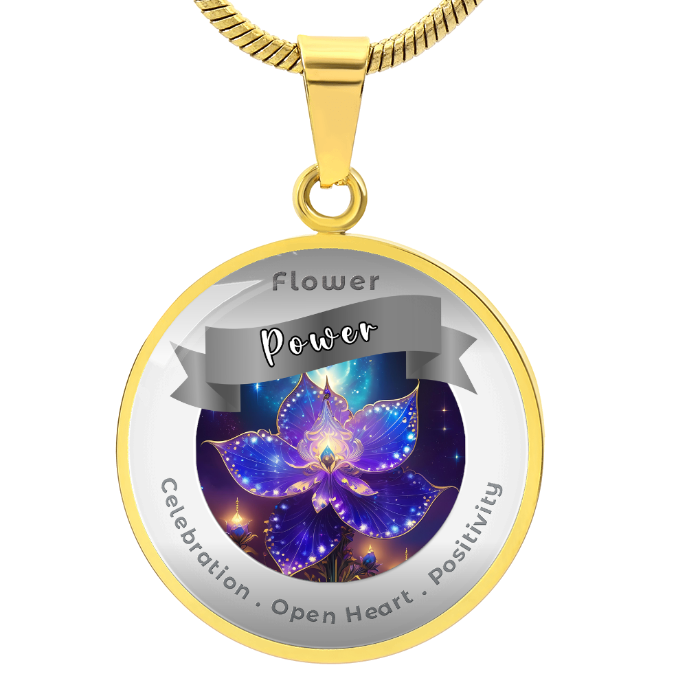 Larkspur - Affirmation Necklace - More Than CharmsMore Than Charms