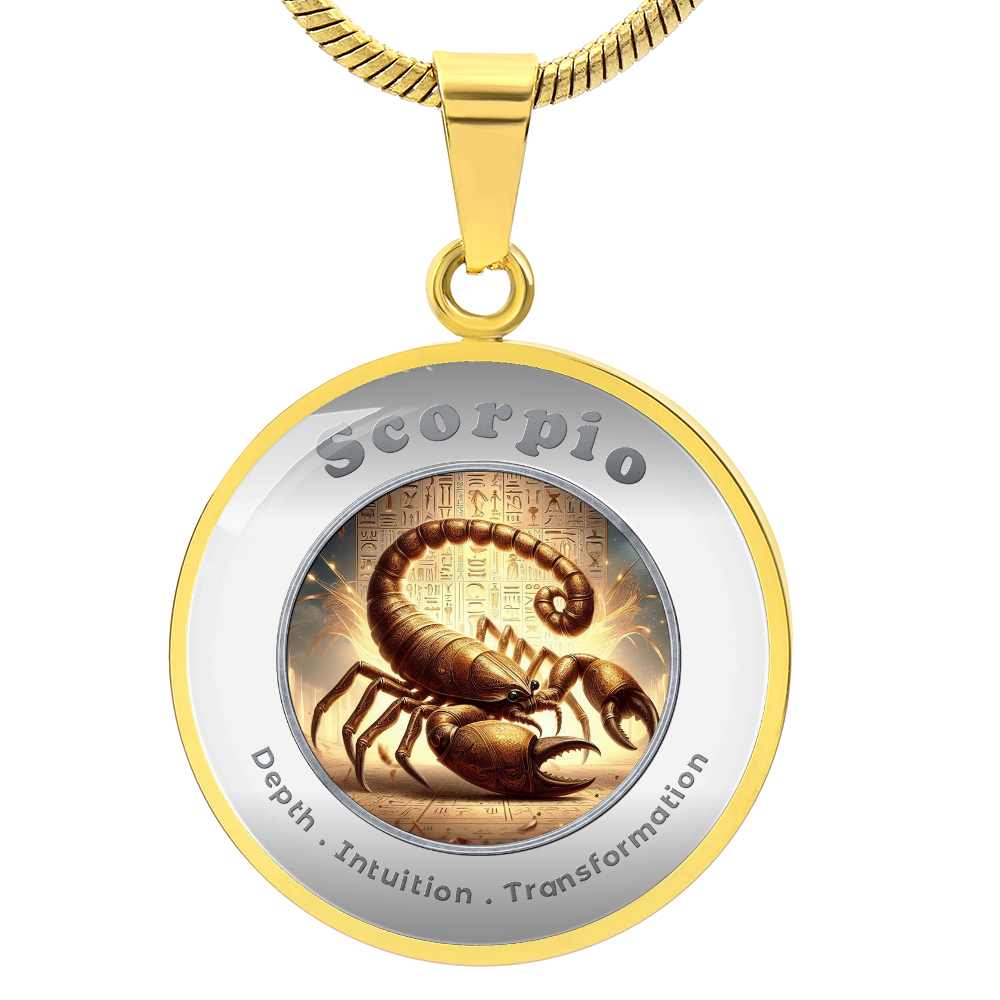 Scorpio - Affirmation Necklace - More Than CharmsMore Than Charms