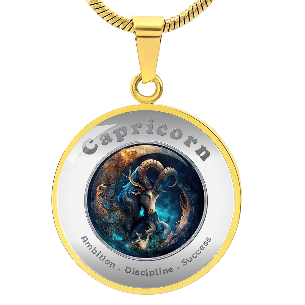 Capricorn - Affirmation Necklace - More Than CharmsMore Than Charms