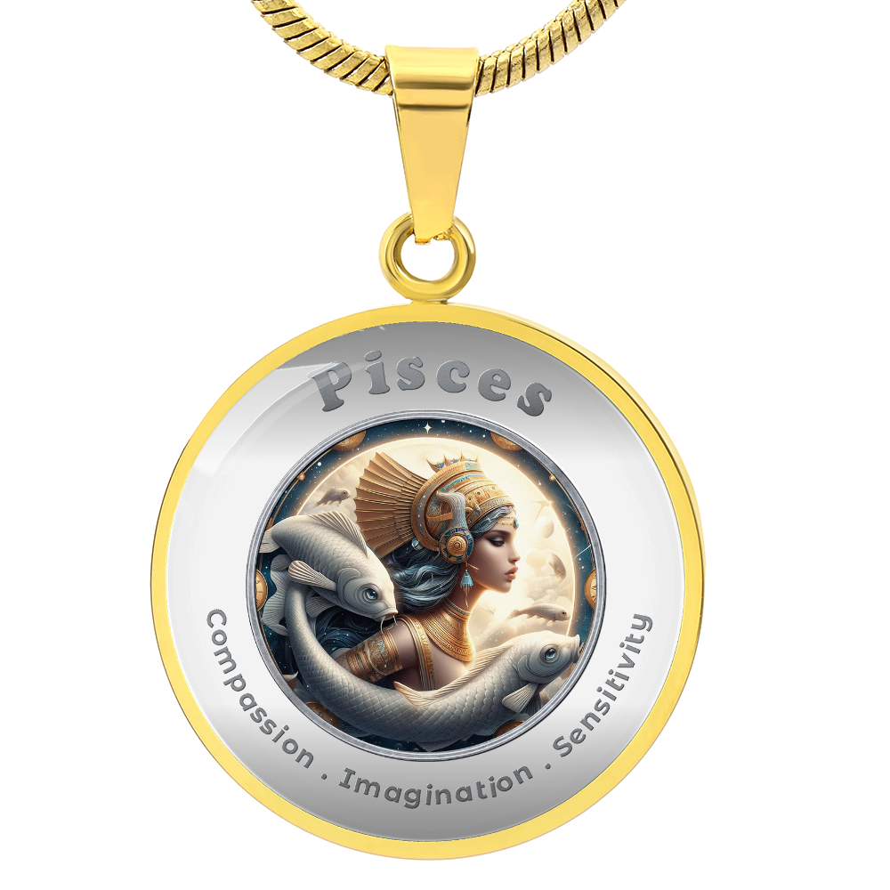 Pisces - Affirmation Necklace - More Than CharmsMore Than Charms