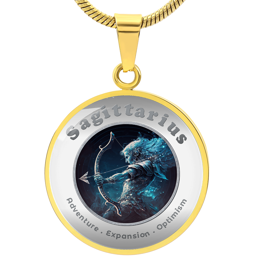 Sagittarius - Affirmation Necklace - More Than CharmsMore Than Charms
