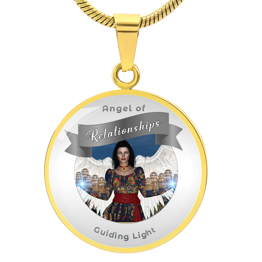 Relationships - Guardian Angel Affirmation Necklace - More Than CharmsMore Than Charms