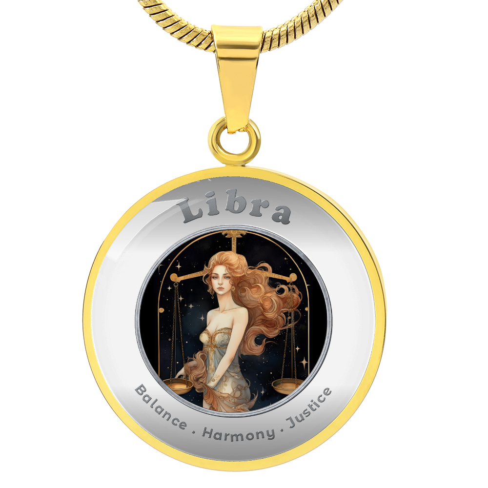 Libra- Affirmation Necklace - More Than CharmsMore Than Charms
