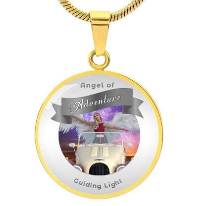 Adventure - Guardian Angel Affirmation Necklace - More Than CharmsMore Than Charms