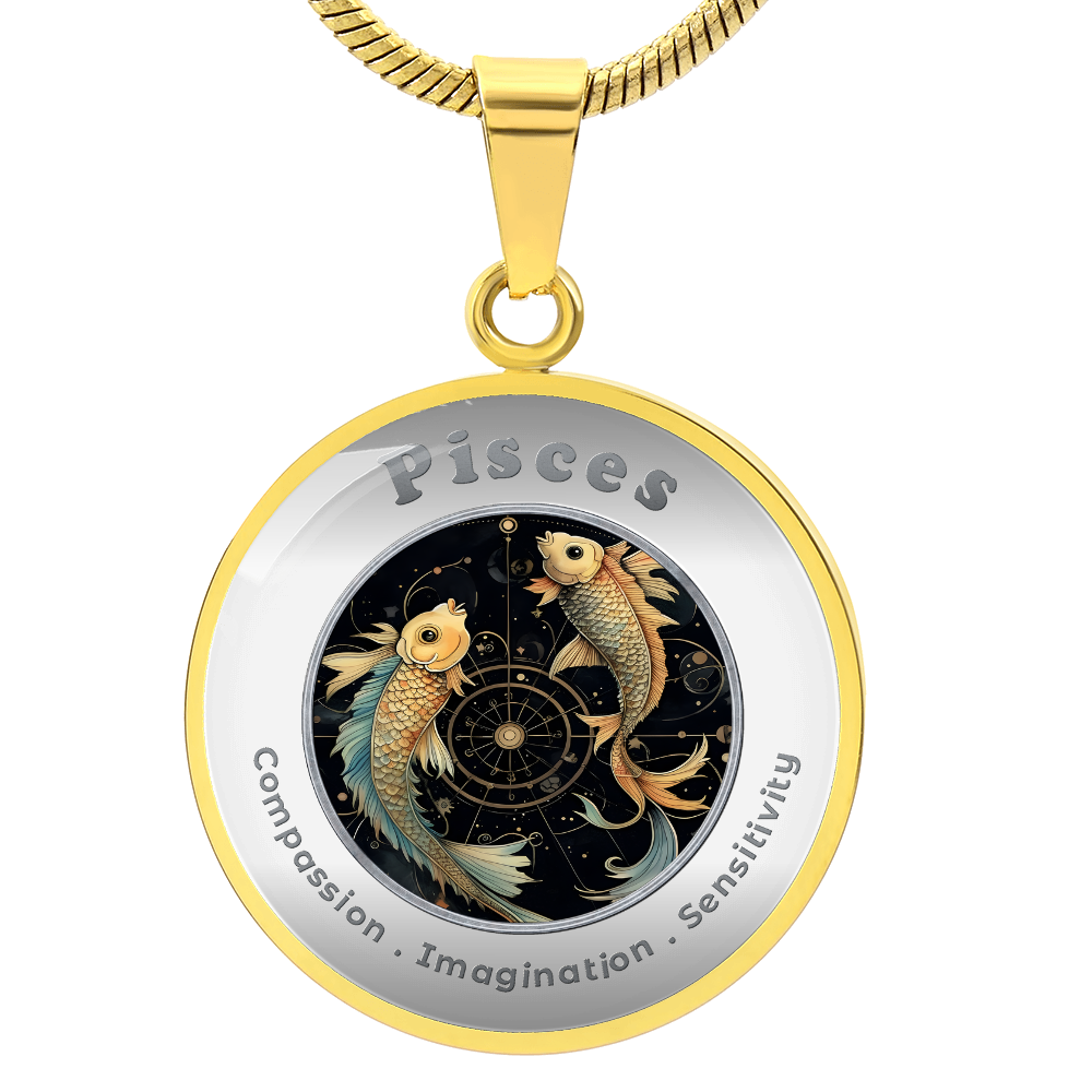 Pisces - Affirmation Necklace - More Than CharmsMore Than Charms