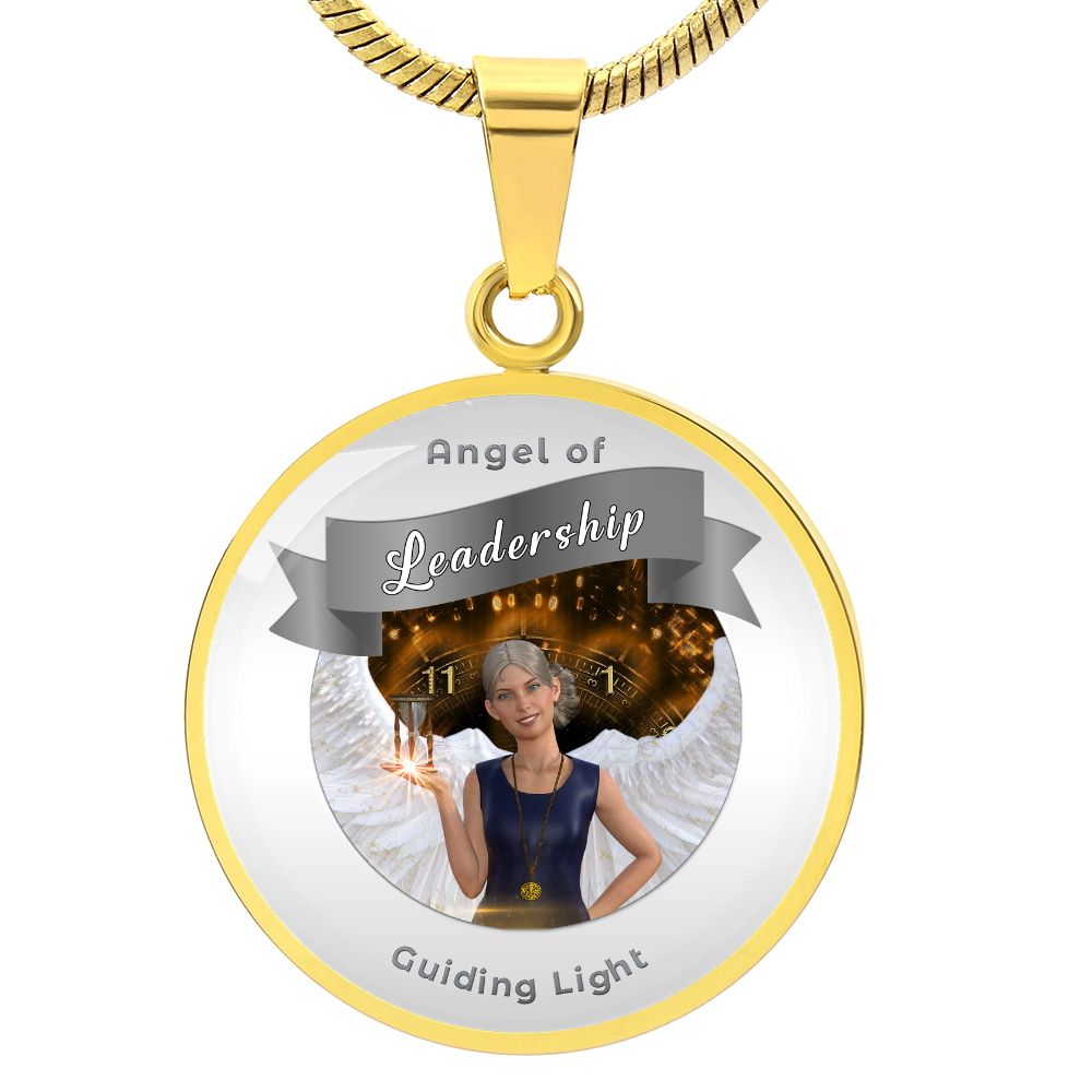 Leadership - Guardian Angel Affirmation Necklace - More Than CharmsMore Than Charms