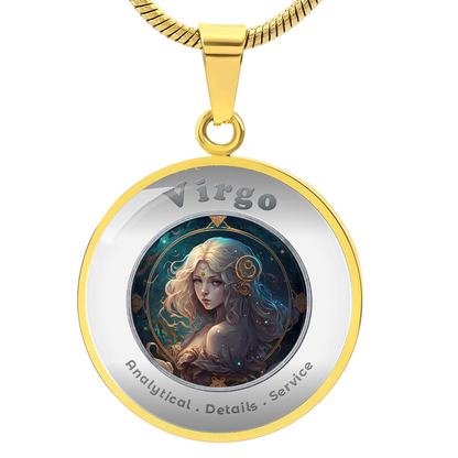 Virgo - Affirmation Necklace - More Than CharmsMore Than Charms