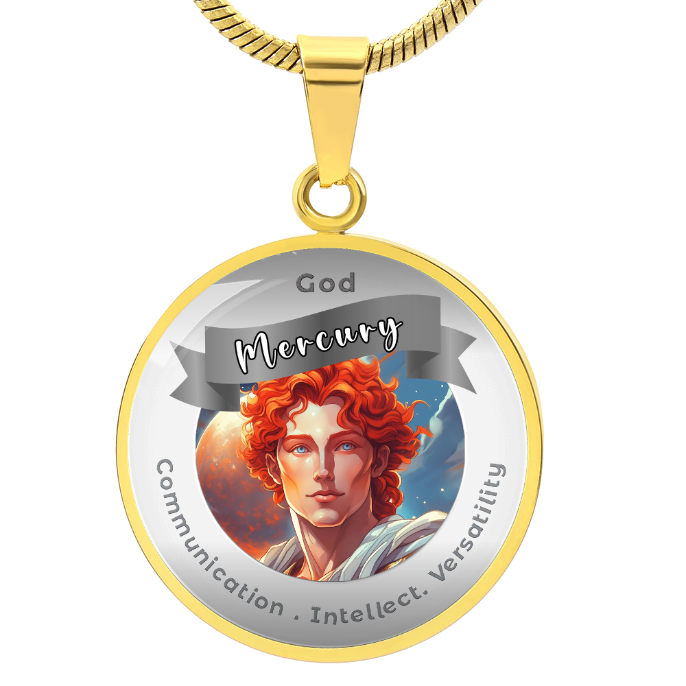 Mercury - Affirmation Necklace - More Than CharmsMore Than Charms