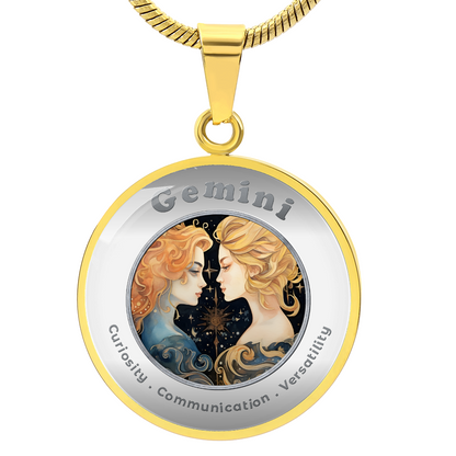 Gemini - Affirmation Necklace - More Than CharmsMore Than Charms