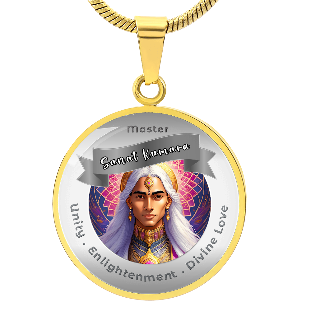 Sanat Kumara - Affirmation Necklace For Unity, Enlightenment & Divine Love - More Than CharmsMore Than Charms