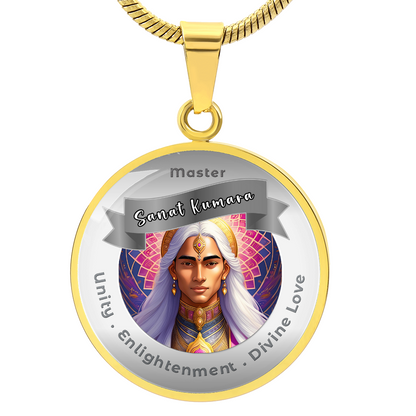 Sanat Kumara - Affirmation Necklace For Unity, Enlightenment & Divine Love - More Than CharmsMore Than Charms