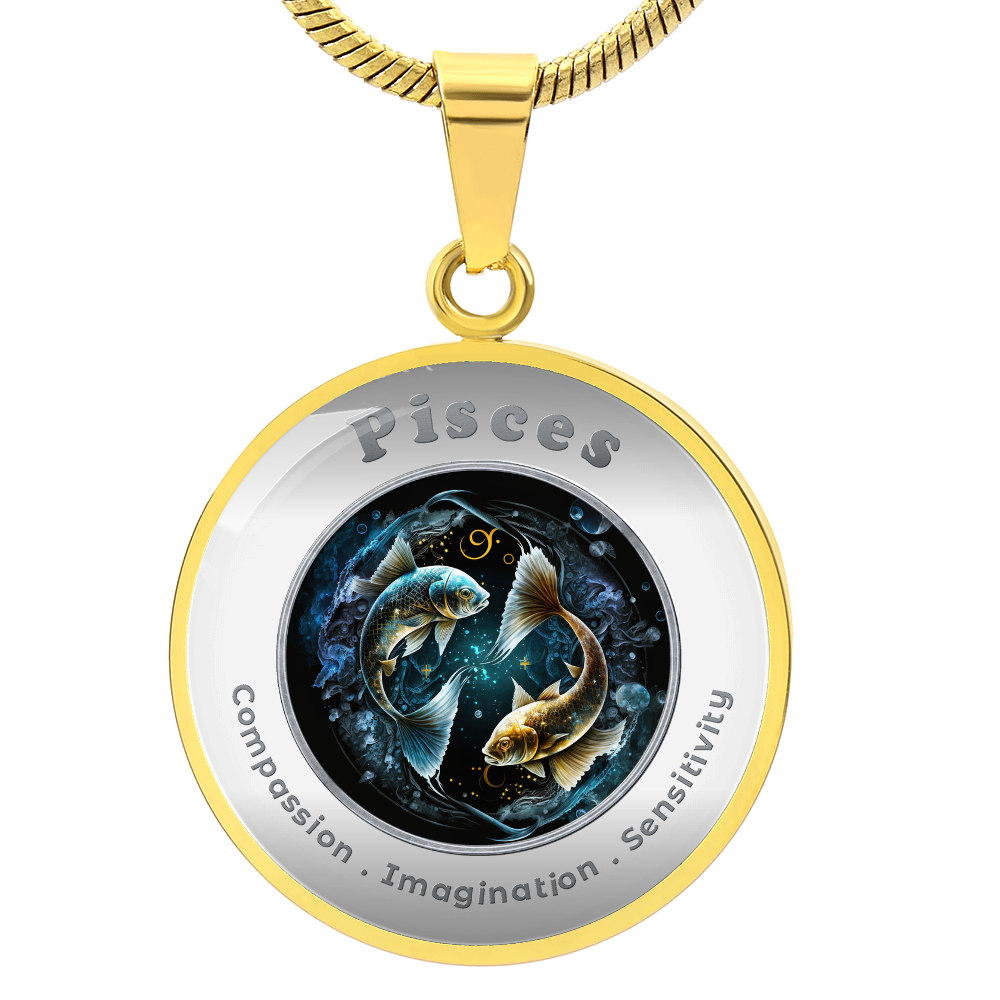 Pisces - Affirmation Necklace - More Than CharmsMore Than Charms