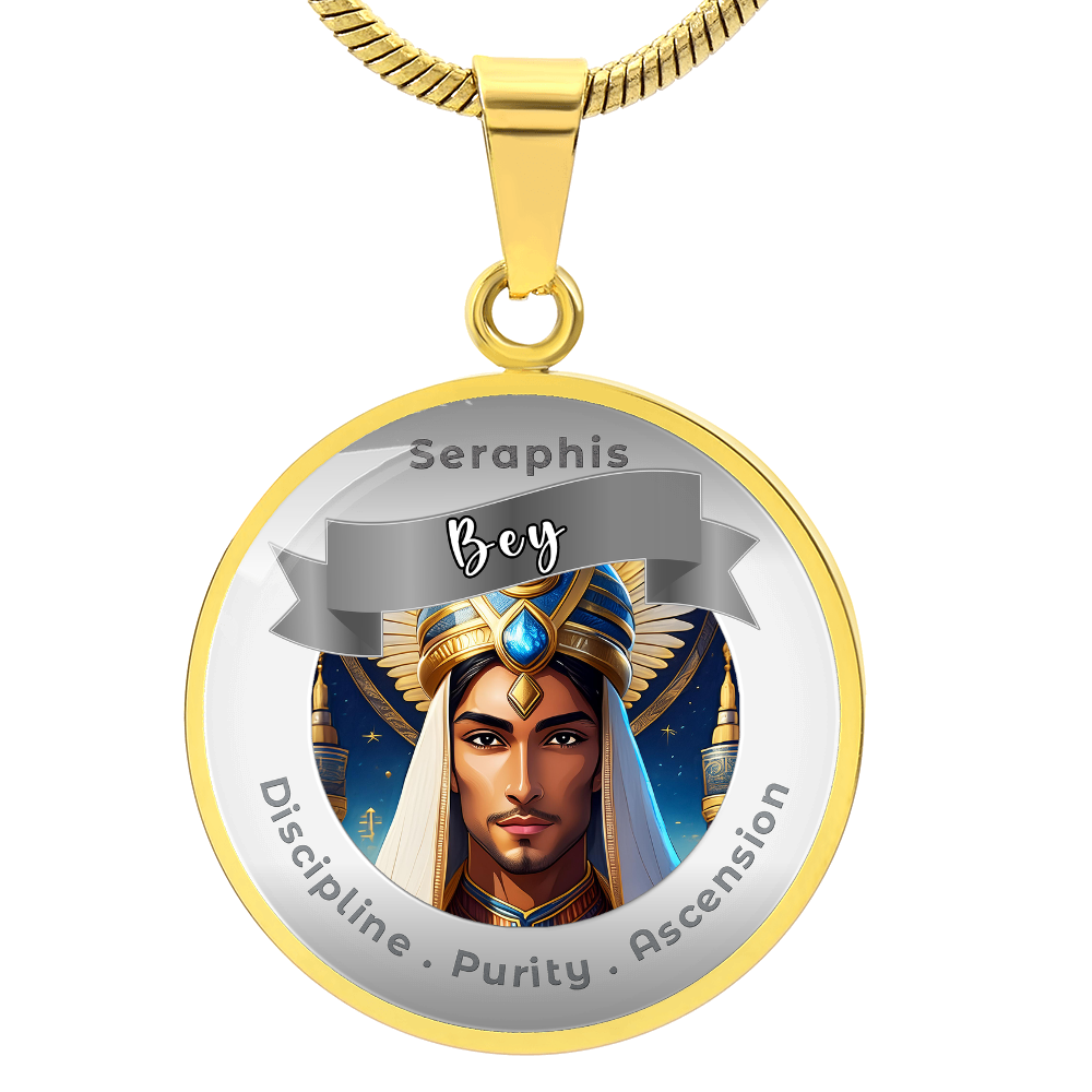 Seraphis Bay - Affirmation Necklace For Discipline, Purity & Ascension - More Than CharmsMore Than Charms
