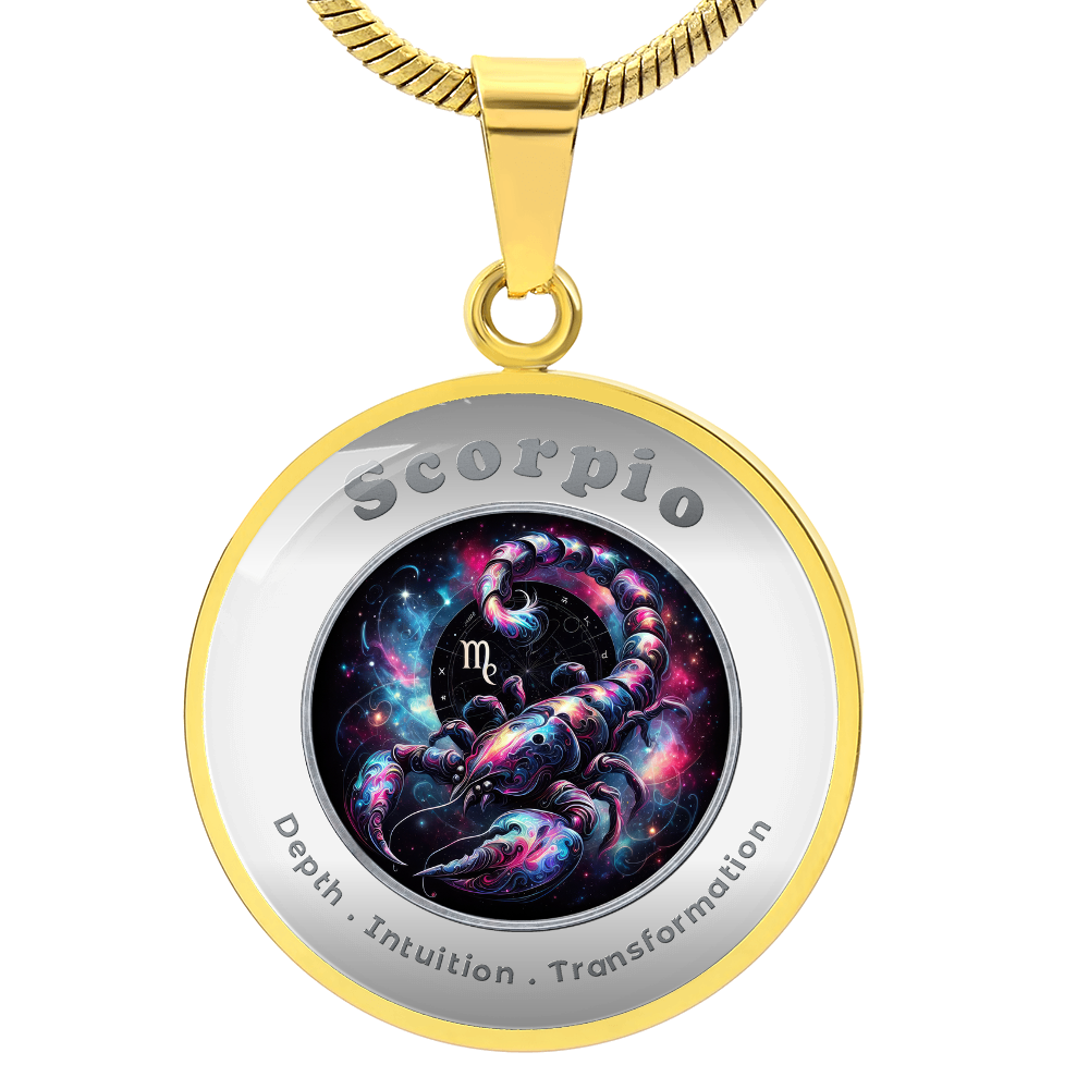 Scorpio - Affirmation Necklace - More Than CharmsMore Than Charms